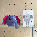 Paper Balloon Card - Elephant, Greeting Card