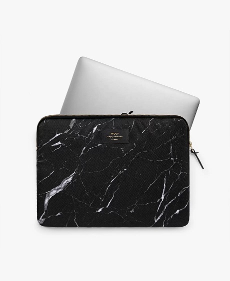 Black Marble Laptop Sleeve 15&quot; &amp; 16&quot;