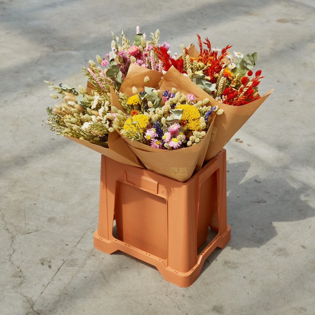 Dried Flowers Classic Bouquet - Multi