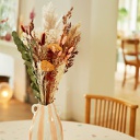 Dried Flowers Field Bouquet Large Exclusive - Sweet Caramel