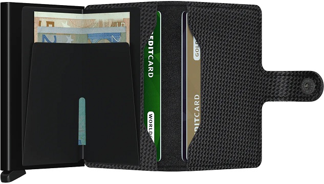 Secrid Miniwallet, Carbon