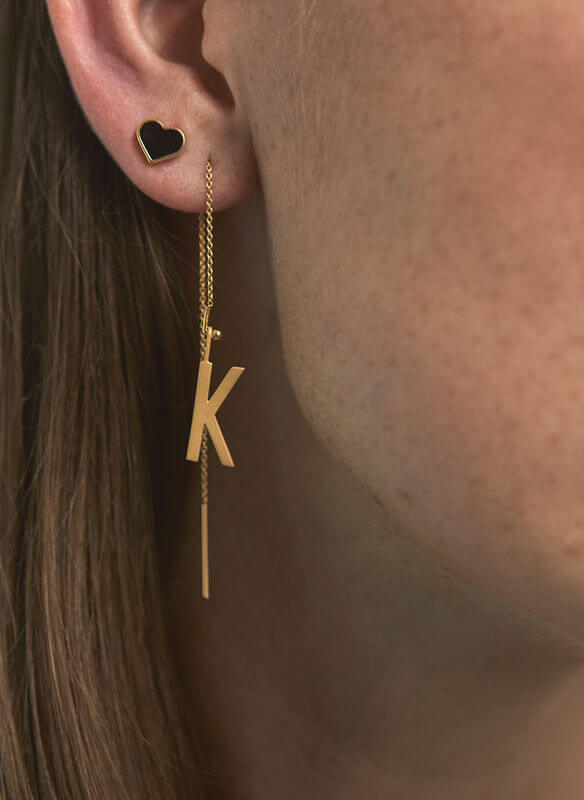 Gold Earring Chain