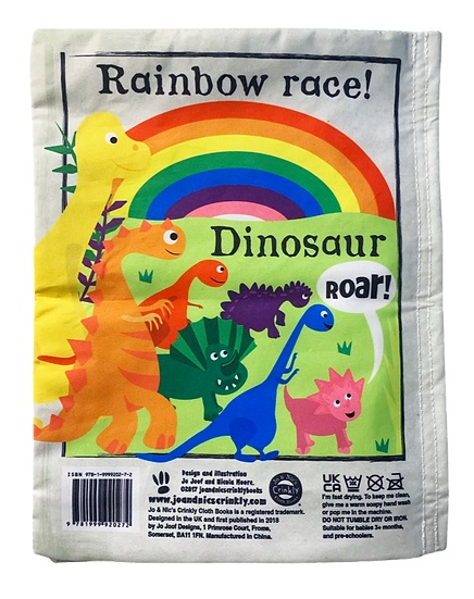 Crinkly Books Rainbow Dinosaurs