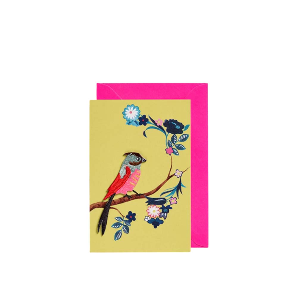 Bird 1, Open Greeting Card