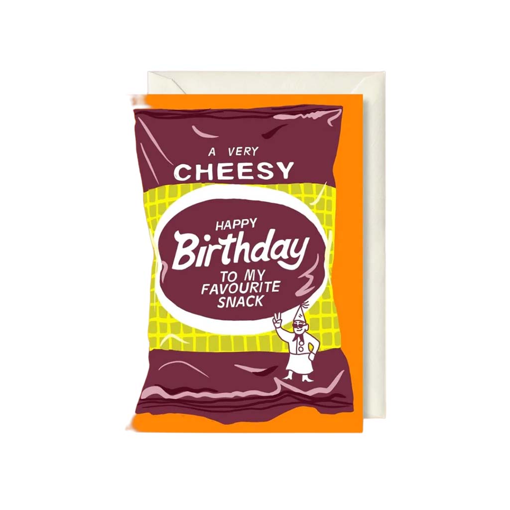 Cheesy Birthday Wishes, Greeting Card