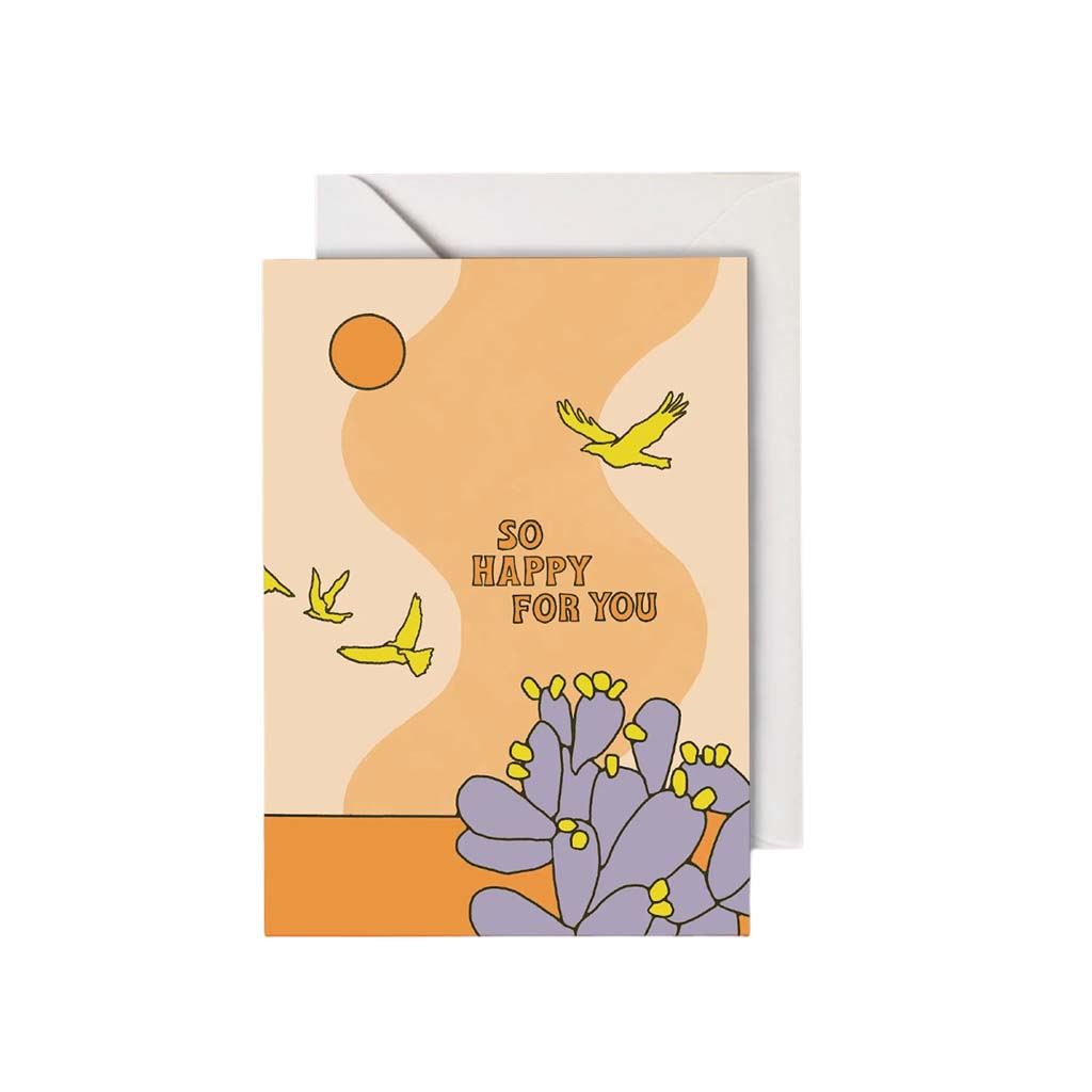 So Happy For You, Greeting Card