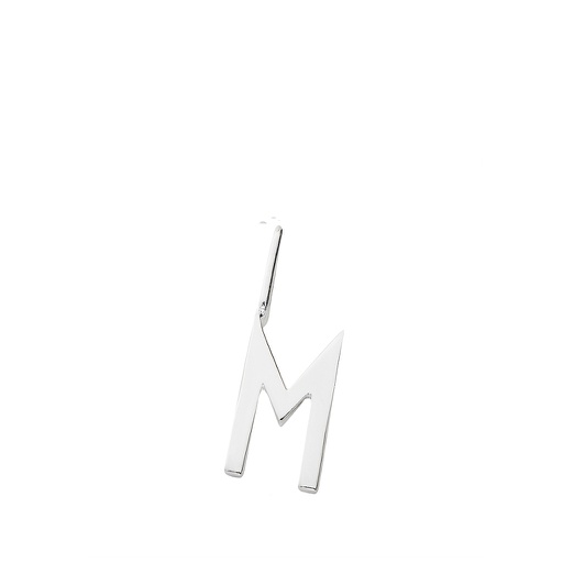 Silver Letter Charm - 10mm