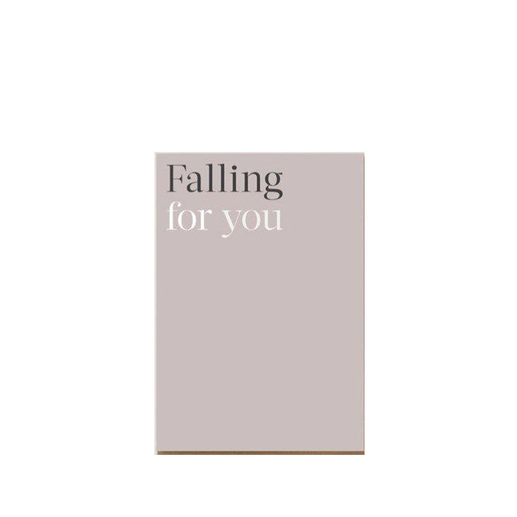 Falling for you, Greeting Card