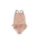 Amara swimsuit,  Coral blush/creme de la creme