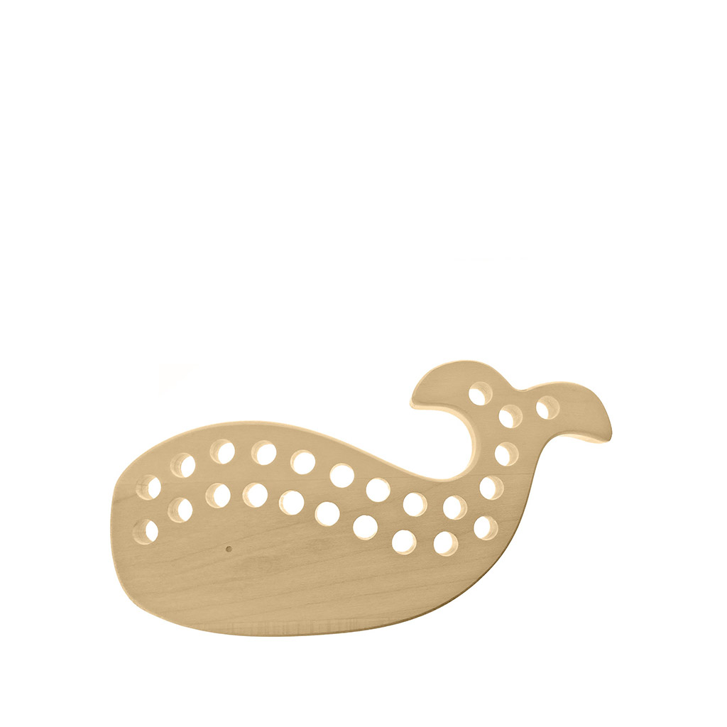 Whale Lacing Toy