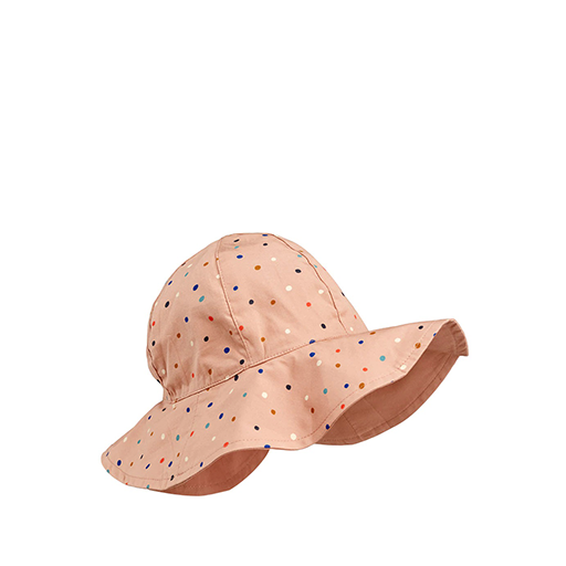 Amelia Reversible Sun Hat - Confetti/Pale tuscany mix
