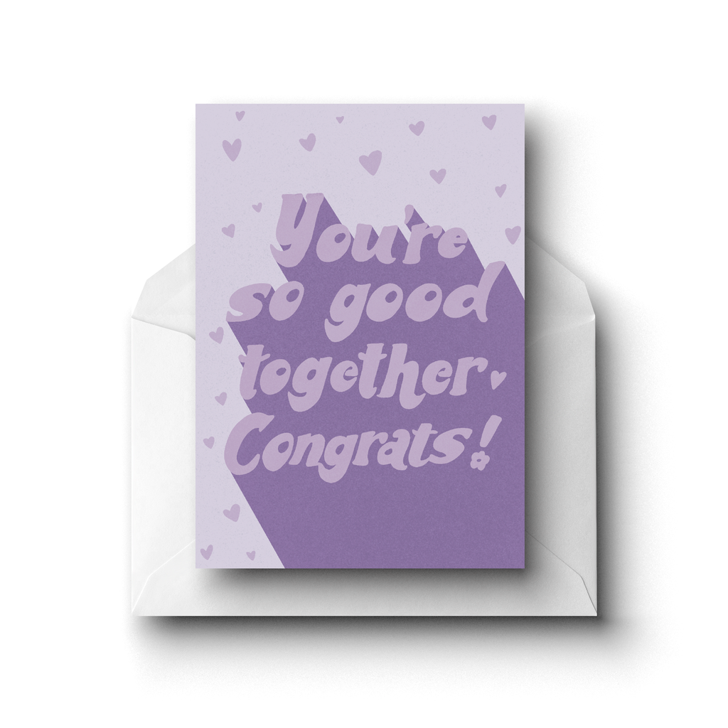 You're So Good Together, Greeting Card
