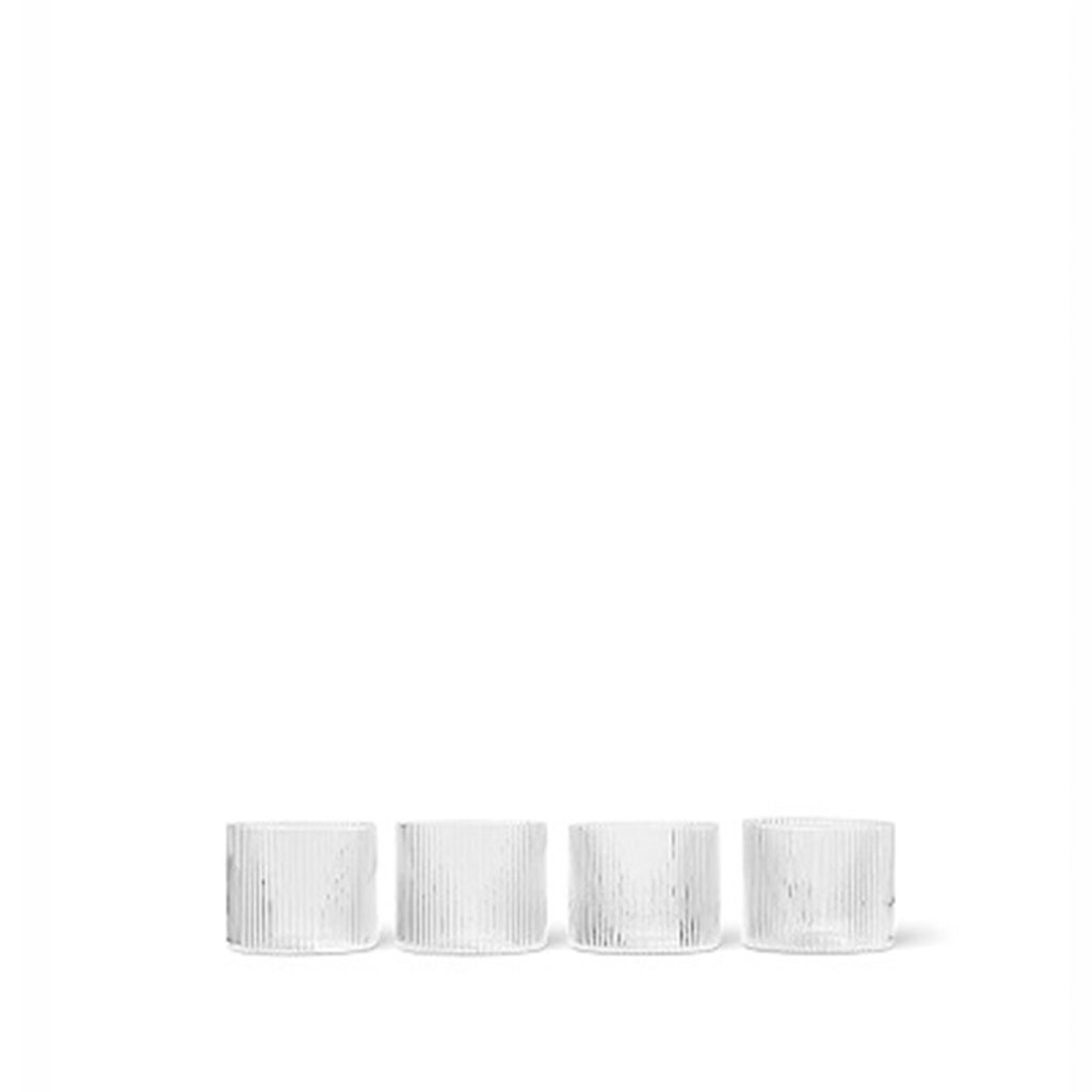 Ripple Low Glasses - Set of 4