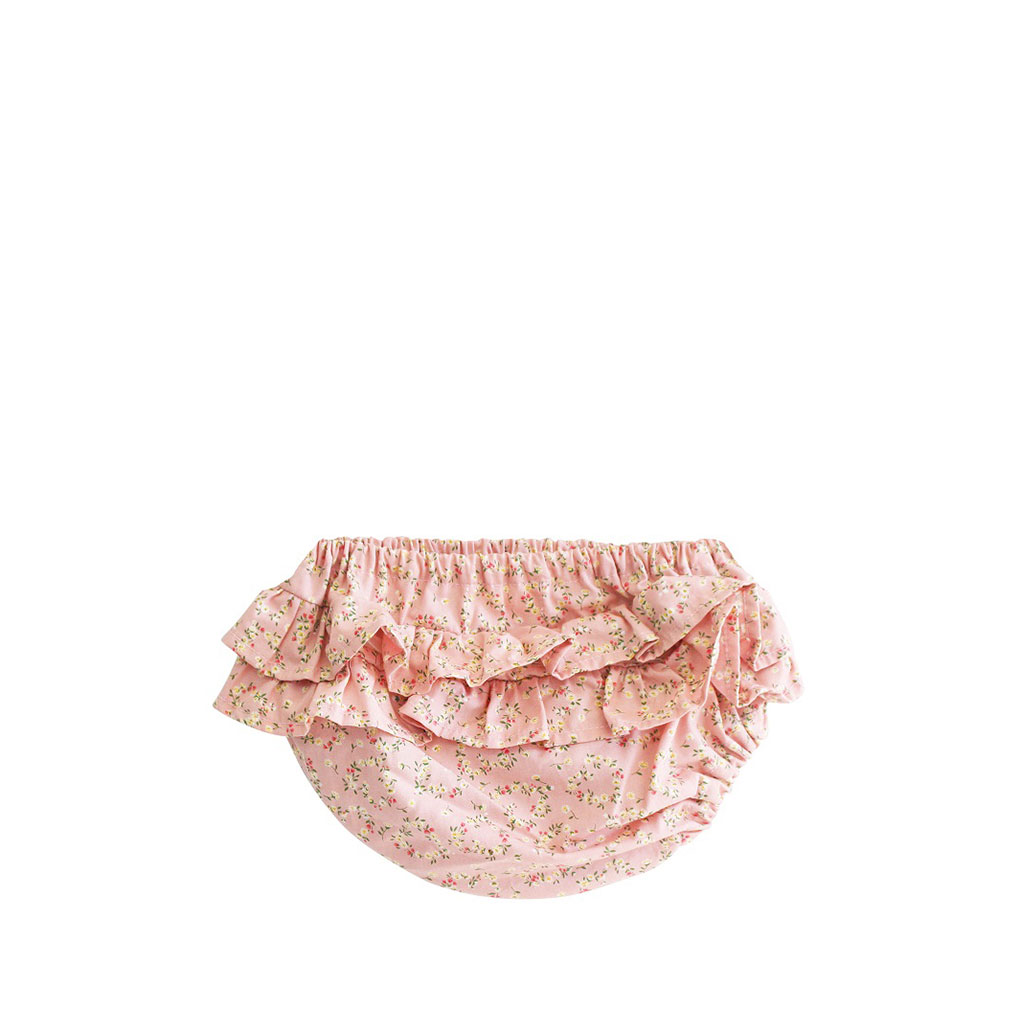 Ruffle Nappy Cover Posy Heart, 3-6 Months