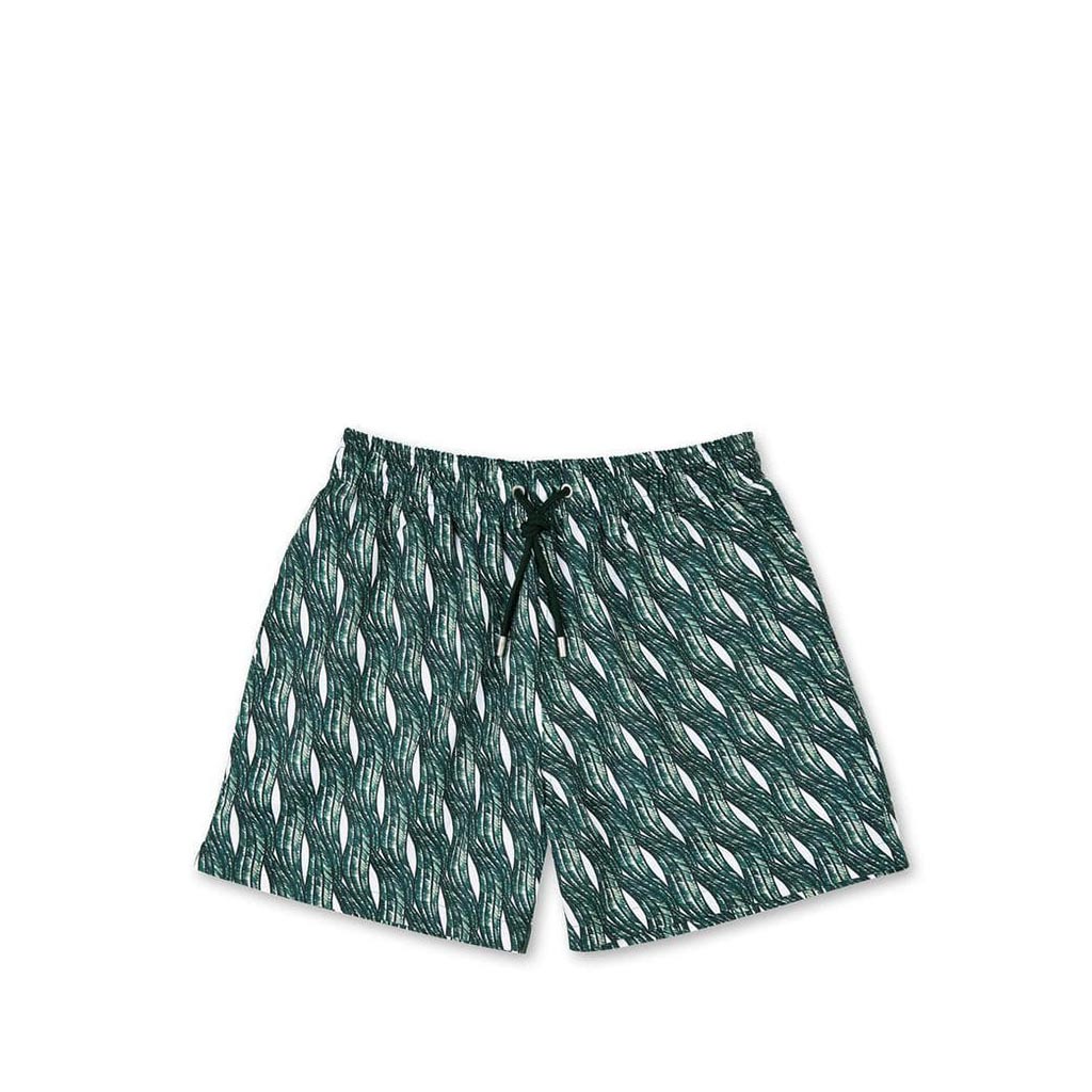 Vagues Swim Shorts,  Green