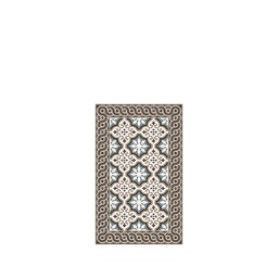 [HDBF00300] Vinyl Tile Floor Mat 50x120cm