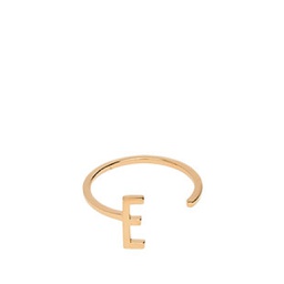 [FSDL00400] Gold Letter Ring