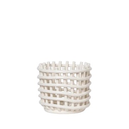 [HDFM02000] Ceramic Basket, Small