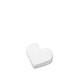 [FSDL01800] Silver Charm Heart