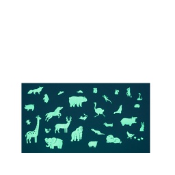 [KDGP00100] GLOPLAY, Animals, 29pcs