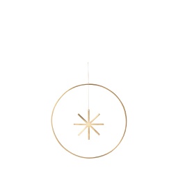 [SDFM01400] Winterland Brass Star - Large