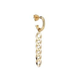 [FSES01601] Savannah Hoop Earring, Gold (Single)