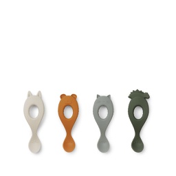 [KDLW03000] Liva silicone spoon 4-pack