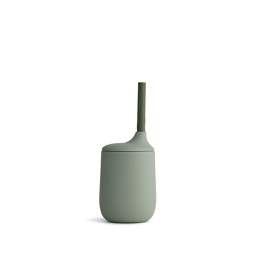 [KDLW13100] Ellis Sippy Cup, Faune green/hunter green mix