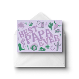 [STIP03200] Best Papa Ever, Greeting Card