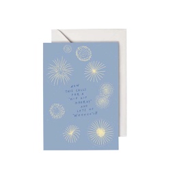 [STPS04800] Hip Hip Hooray and lots of &quot;Woohoo&quot;s!, Greeting Card