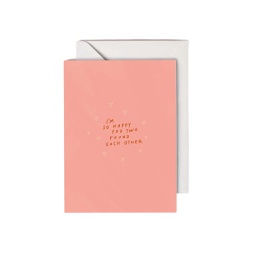 [STPS04900] Found Each Other, Greeting Card
