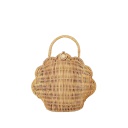 Rattan Shell Bag