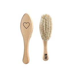 [KDBV02400] Heart Hairbrush