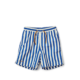 [KDLW22900] Per Board Shorts, Surf Blue/Creme De La Creme