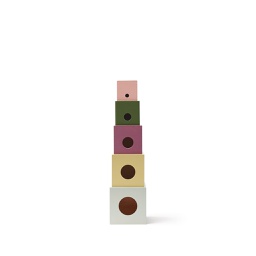 [KDKC00300] Wooden Cubes, Edvin, 5pcs