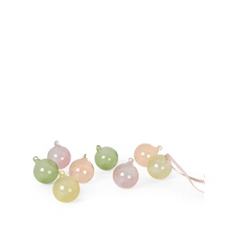 [SDFM02300] Glass Baubles - S - Set of 8