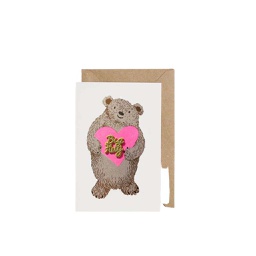 [STPB01500] Big Hug Bear, Greeting Card