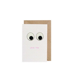 [STPB01600] Eye Love You, Greeting Card