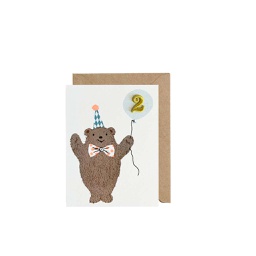 [STPB04800] Bear Age 2, Greeting Card