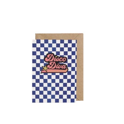 [STPB05700] Disco Diva, Open Greeting Card