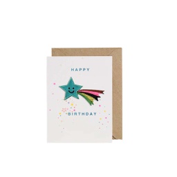 [STPB06200] Shooting Star Birthday, Greeting Card