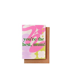 [STCO06900] Amwell Best Mum, Greeting Card