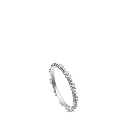 [FSAC05101] Floris Mini Beaded Ring Silver