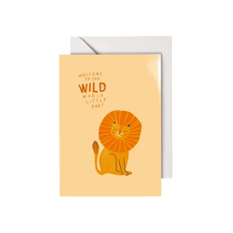 [STPS11100] Wild World Little One, Greeting Card