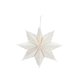 [SDHD00506] Star Clip White Ornaments