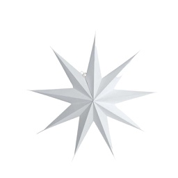 [SDHD00800] Star Point White Ornaments