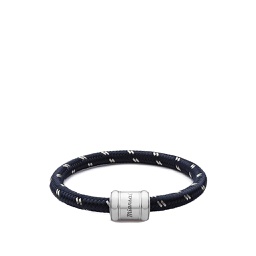 [FSMI01602] Single Rope Bracelet Navy, Medium