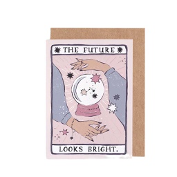 [STSP02600] The Future Looks Bright, Greeting Card