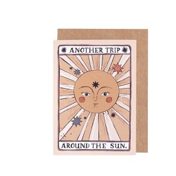 [STSP03300] Tarot Sun Birthday, Greeting Card
