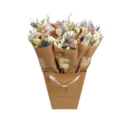 Dried Flowers Market More Bouquet - Frosted White